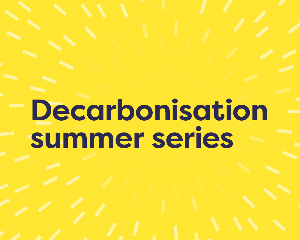 Verco series to take action on decarbonisation