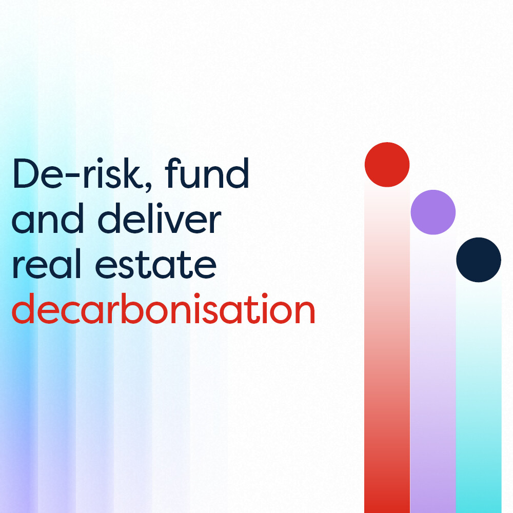Webinar: How to de-risk, fund and deliver real estate decarbonisation with digital tools and green finance 